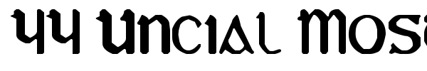 YY Uncial Most Irish font preview